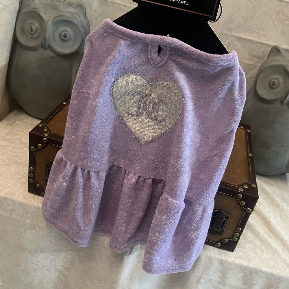 ⚡️Juicy Couture Terry Dog Dress - Lavender (Medium/Large) - Picture 2 of 5